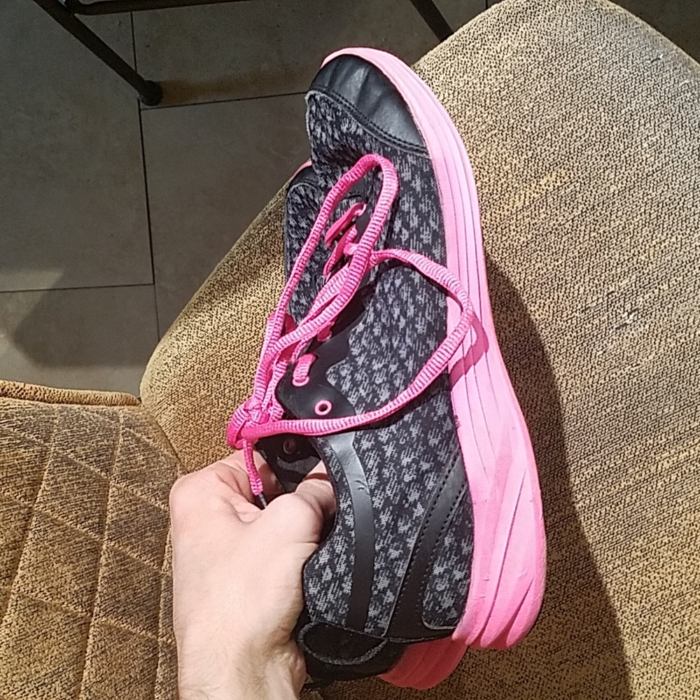 Vionic Python Multicolor Print Lace Up Sneakers R… - image 3